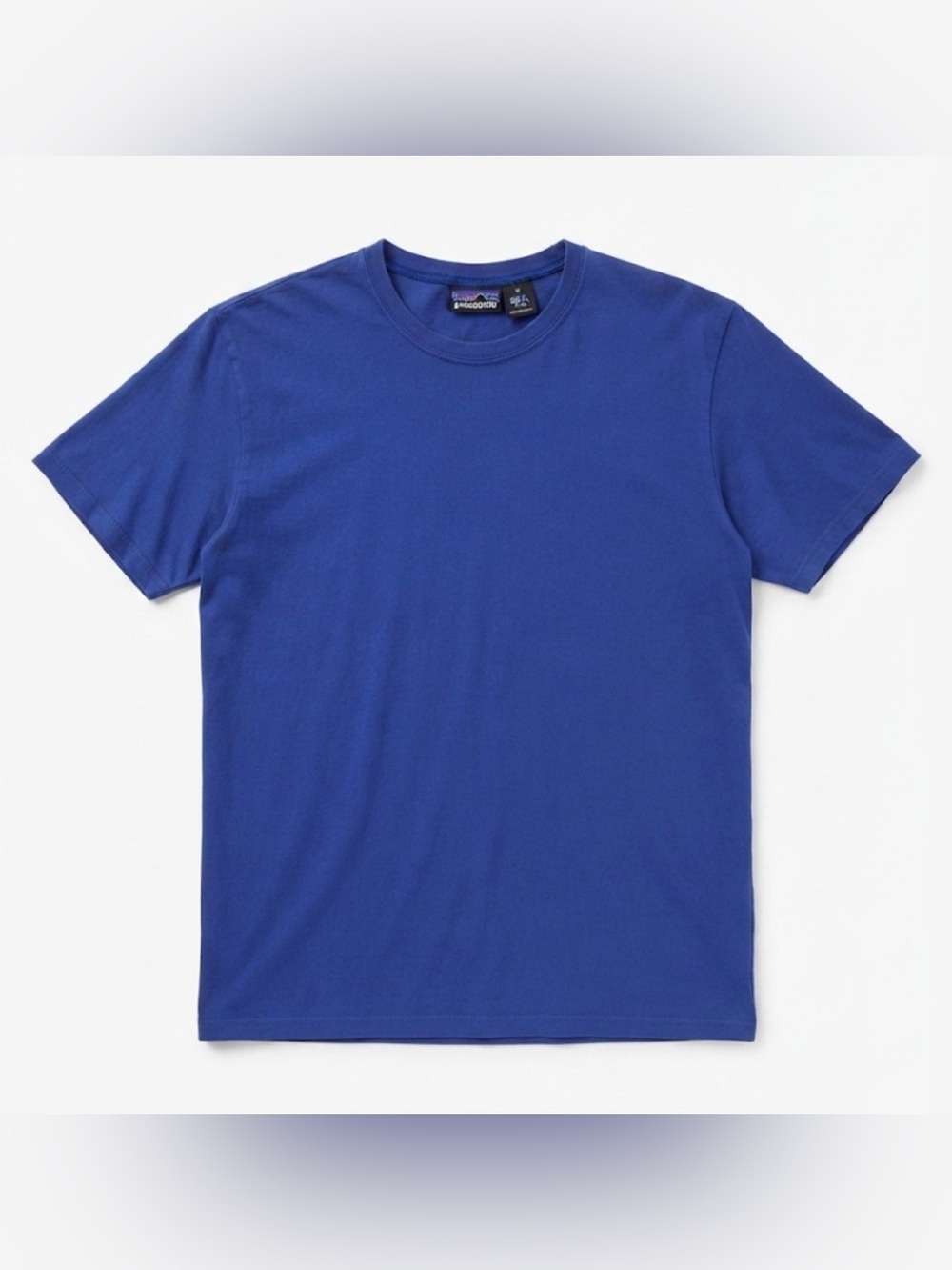 Patagonia T-Shirt Mens Medium Blue Short Sleeve Vintage USA Made Top
